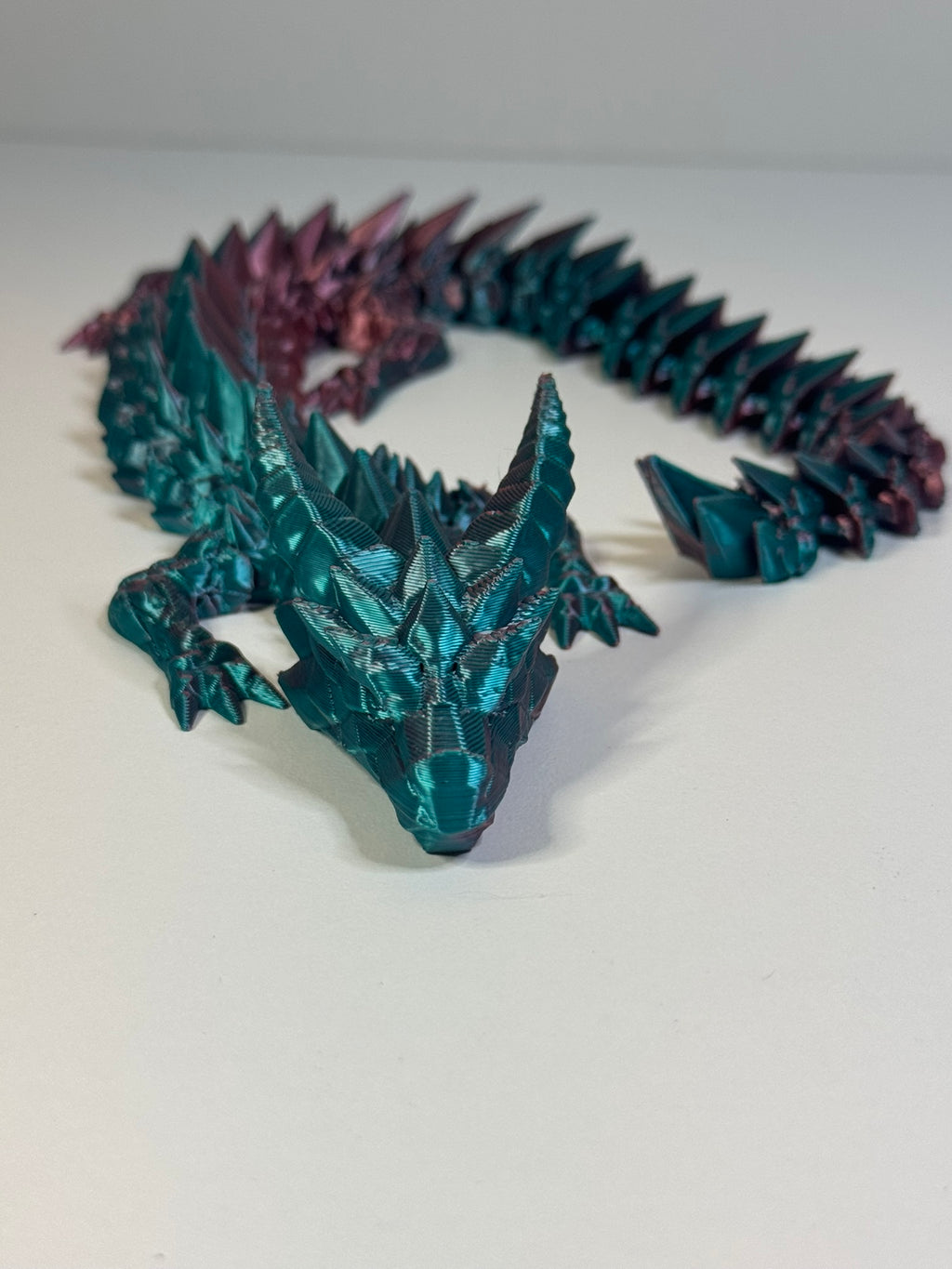 Articulated Crystal Stone Dragon - Prismor