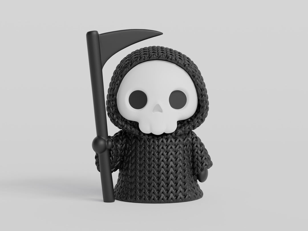 Knitted Grim Reaper