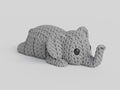 Knitted Articulated Elephant