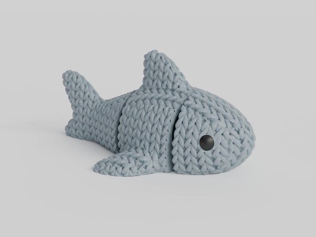 Knitted Articulated Shark