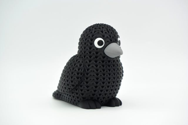 Knitted Crow