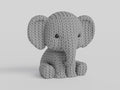 Knitted Elephant