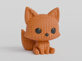 Knitted Fox