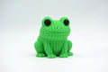 Knitted Frog