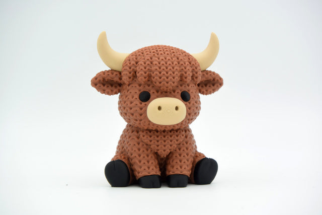 Knitted Highland Cow