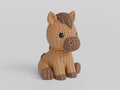 Knitted Horse