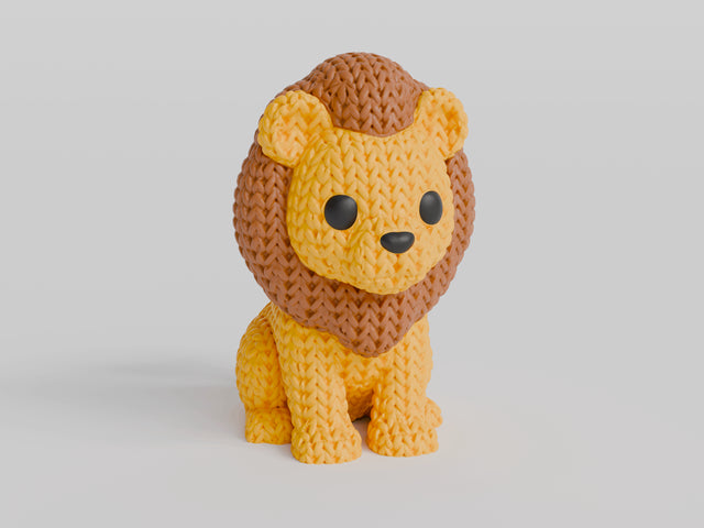 Knitted Lion