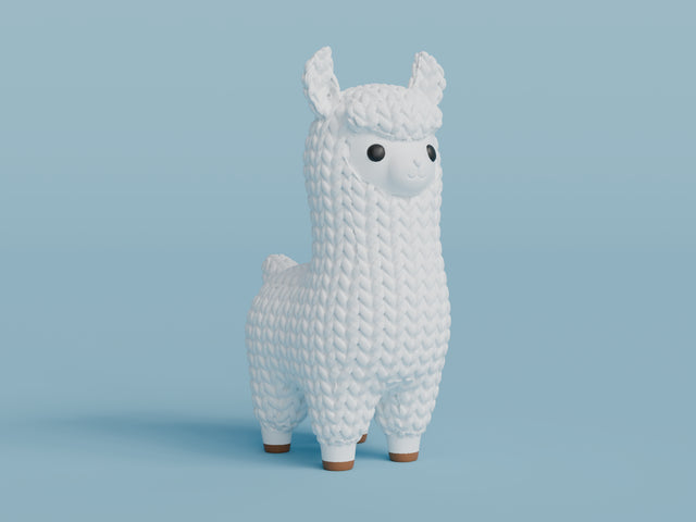Knitted Llama