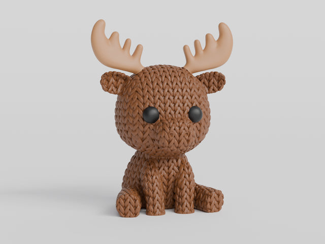 Knitted Moose