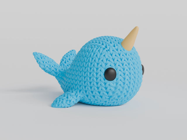 Knitted Narwhal