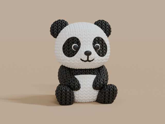Knitted Panda