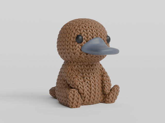 Knitted Platypus