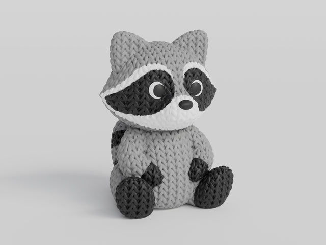Knitted Raccoon
