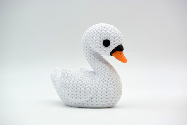 Knitted Swan