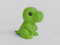 Knitted T-Rex