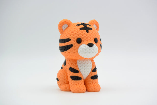 Knitted Tiger