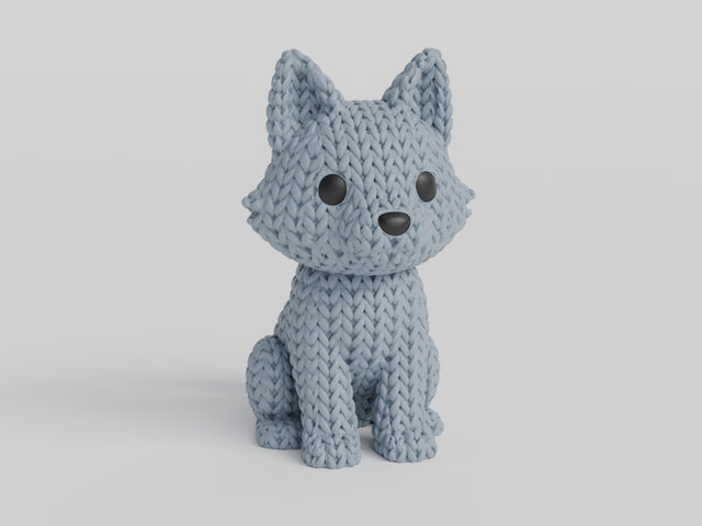 Knitted Wolf